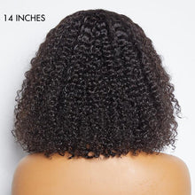 Load image into Gallery viewer, Kinky Curly Glueless 5x5 Closure HD Lace Wig Ready To Go 100% Human Hair 14"
