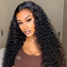 Load image into Gallery viewer, 💥 Virgin Water Wave Curly Compact Frontal Wig 18"