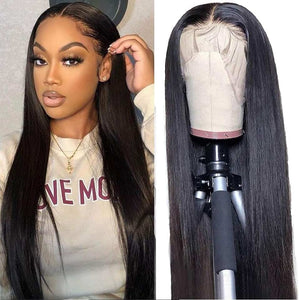 Super Double Drawn 13×6 Lace Frontal Wig  24"
