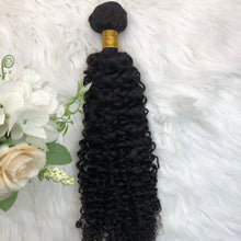 Load image into Gallery viewer, Kinky curly 100% Virgin Human Hair Curly Bundles