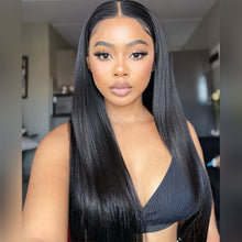 Load image into Gallery viewer, New Arrival - 300% Density Bone Straight lace Frontal Wig 350 Gram - Naija Beauty Hair