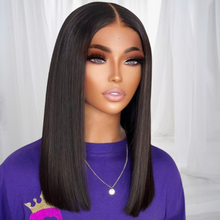 Load image into Gallery viewer, 180% Density | Silky Straight Glueless 4x4 Closure Lace Wig