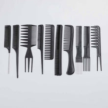 Load image into Gallery viewer, 10Pcs/Set Professional Hair Brush Comb - Naija Beauty Hair
