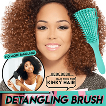 Load image into Gallery viewer, 4C Hair Scalp Massage Detangling Brush - Naija Beauty Hair
