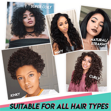 Load image into Gallery viewer, 4C Hair Scalp Massage Detangling Brush - Naija Beauty Hair