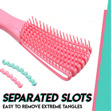 Load image into Gallery viewer, 4C Hair Scalp Massage Detangling Brush - Naija Beauty Hair