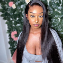 Load image into Gallery viewer, Wig Queenie - Higher Density Raw Straight Frontal Wig - Naija Beauty Hair