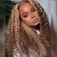 Load image into Gallery viewer, Mix Highlight Color 6x13 Full Frontal Lace Wig - Naija Beauty Hair