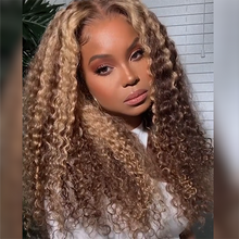 Load image into Gallery viewer, Mix Highlight Color 6x13 Full Frontal Lace Wig - Naija Beauty Hair