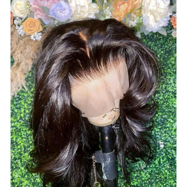 💥[ BIG SALE ] Body Wave Raw Wavy Hair Compact Frontal Wig naijabeautyhair