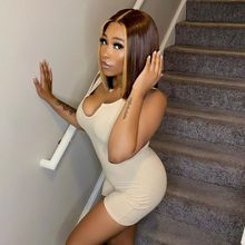 Load image into Gallery viewer, Naija Beauty Highlight Kim K 2X6 Lace Closure Short Bob Human Hair Wig - Naija Beauty Hair