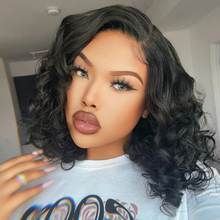Load image into Gallery viewer, Wig Donna - Double Drawn Bouncy Wavy Compact Frontal Wig - Naija Beauty Hair