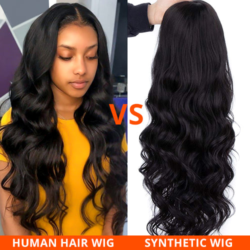 Understanding the Difference Between Synthetic and Human Hair Wigs