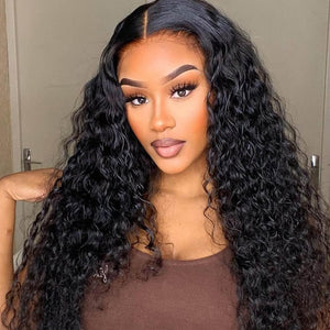 New  Arrival Deep Wave Compact Frontal Wig  20"