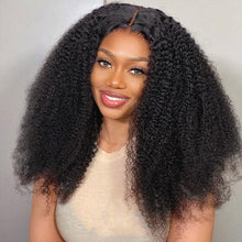 Load image into Gallery viewer, Glueless  Super Double Drawn Pixie Curl 4X4 Closure Lace  Wig
