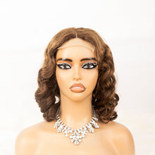 Load image into Gallery viewer, High Density Bouncy Curls 4X4 Closure Human Hair Wig 14&quot;
