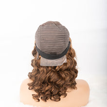 Load image into Gallery viewer, High Density Bouncy Curls 4X4 Closure Human Hair Wig 14&quot;
