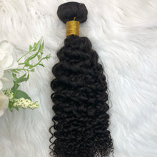 Load image into Gallery viewer, 3pcs Kinky curly 100% Virgin Human Hair Curly Bundles
