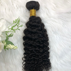 3pcs Kinky curly 100% Virgin Human Hair Curly Bundles