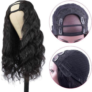 U Part Quick & Easy Affordable 100% Human Hair Wig