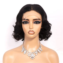 Load image into Gallery viewer, Naija Beauty High Density Bouncy Curls 4X4 Lace Closure Human Hair Wigs - Naija Beauty Hair
