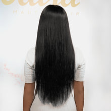 Load image into Gallery viewer, Naija Beauty Silky Straight Compact Frontal Lace Human Hair Wig - Naija Beauty Hair
