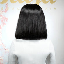 Load image into Gallery viewer, Naija Super Double Drawn 13X4 Frontal Straight Short Bob Human Hair Wigs - Naija Beauty Hair
