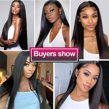 Load image into Gallery viewer, Wig Queenie - Higher Density Raw Straight Frontal Wig - Naija Beauty Hair
