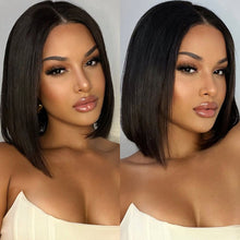 Load image into Gallery viewer, Double Drawn Silky Straight 4x4 Lace Closure Bob  Wig
