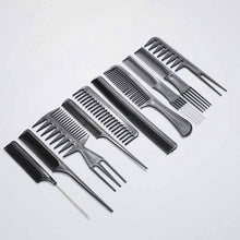 Load image into Gallery viewer, 10Pcs/Set Professional Hair Brush Comb - Naija Beauty Hair
