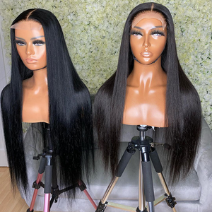 Naija Beauty Wig Tiwa - 300% Raw Straight 4x4 Lace Closure Human Hair Wig - Naija Beauty Hair