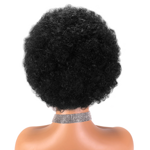 Afro Kinky Curly Bob Machine Wig - Naija Beauty Hair