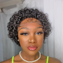 Load image into Gallery viewer, Cambodian Curls 13x1 Frontal Wig - Naija Beauty Hair
