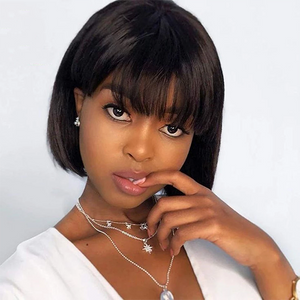 Mini Bob With Fringe Wig - Naija Beauty Hair