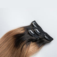 Load image into Gallery viewer, NB Honeybrown 2&amp;1 Clip-ins Set - Naija Beauty Hair
