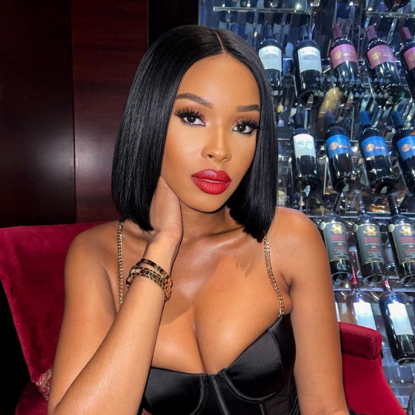 Naija Beauty New Arrivals Classic 2X6 Lace Kim K Bob Human Hair Wig - Naija Beauty Hair