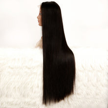 Load image into Gallery viewer, Naija Silky Bone Straight 13X4 Frontal Lace Human Hair Wigs | 34&quot; - Naija Beauty Hair
