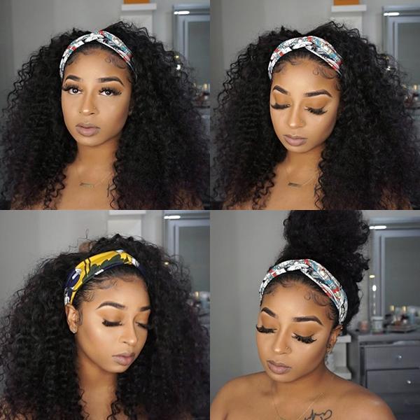 Original Curly Headband Wig (Get 5 Free Headbands) - Naija Beauty Hair