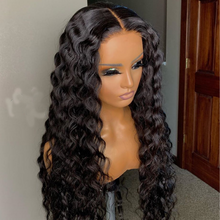 Load image into Gallery viewer, New Arrival - Water Wave Compact Frontal /13X4 Lace Frontal Wig - Naija Beauty Hair
