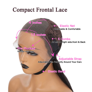 Wig Lorna - Higher Density Glueless Frontal Wig - Naija Beauty Hair