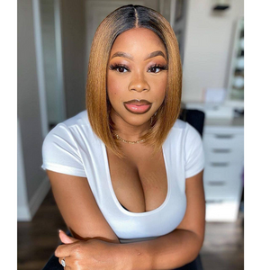 Wig Mandy - Blonde Bob T Lace Wig