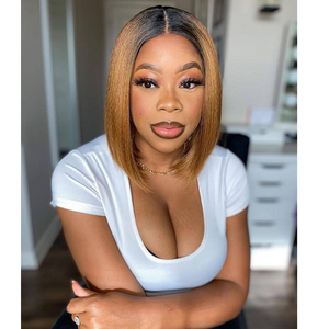 Wig Mandy - Blonde Bob T Lace Wig - Naija Beauty Hair